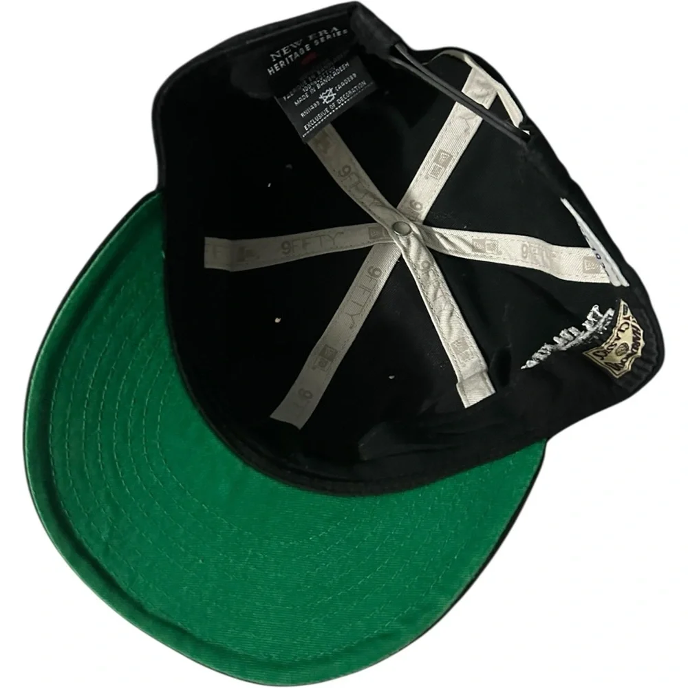 New Era Boston Celtics Snapback Black One Size
